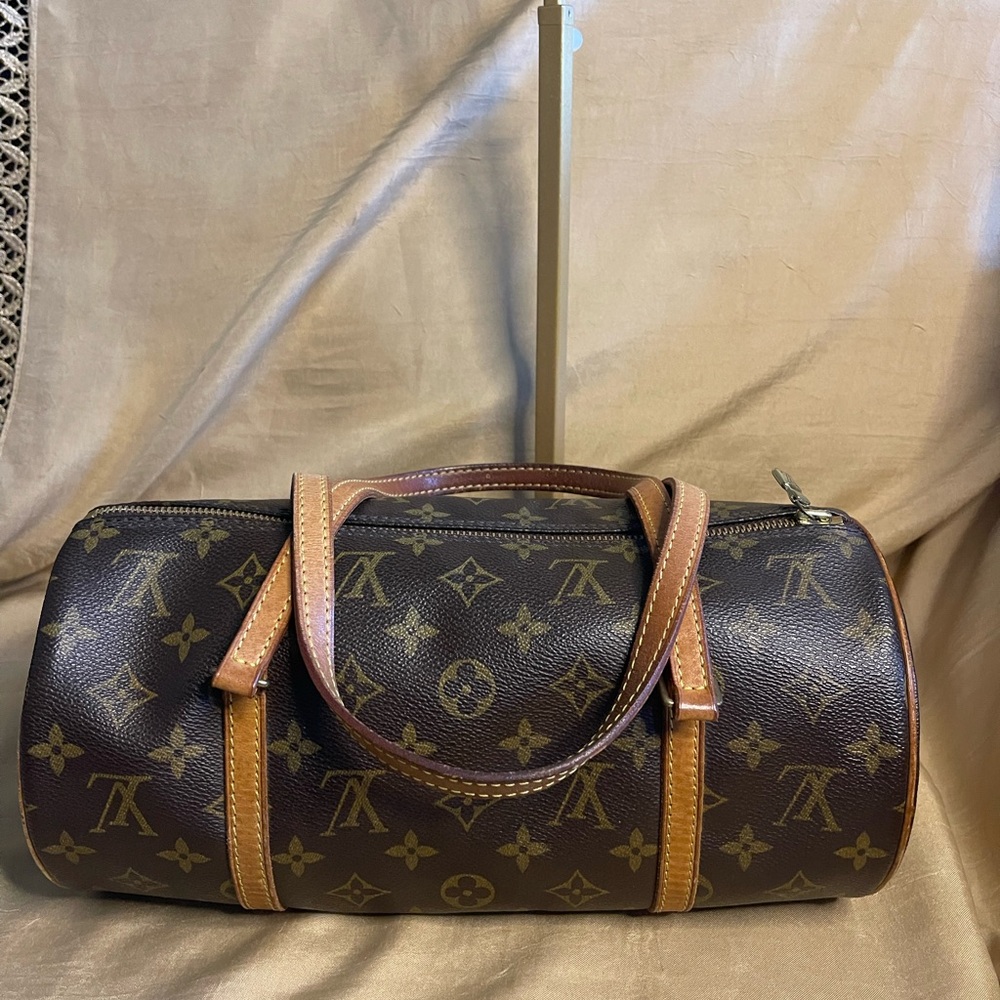 Louis Vuitton Monogram Papillon Satchel Bag